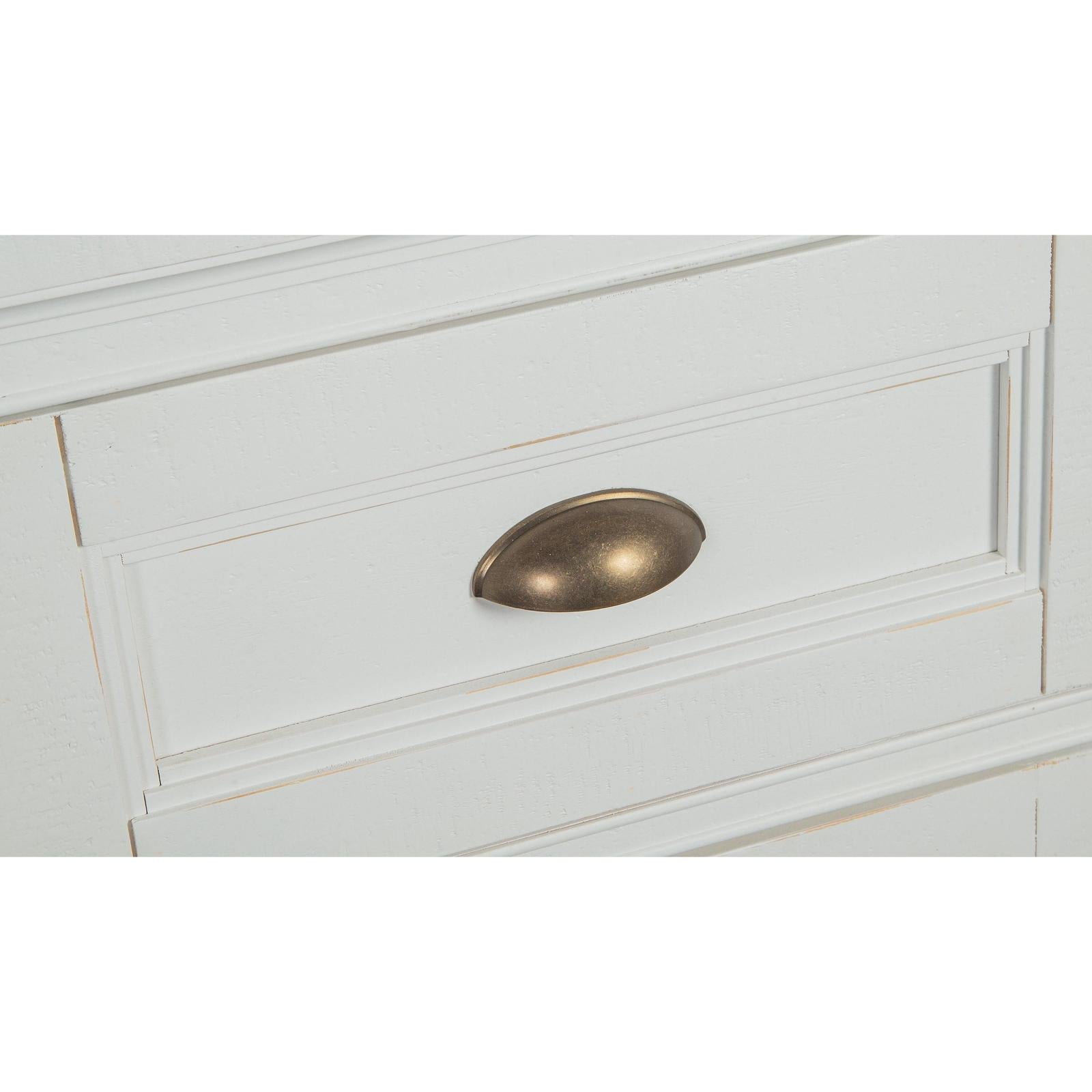 Magnussen Home Heron Cove Chalk White And Dovetail Grey Buffet