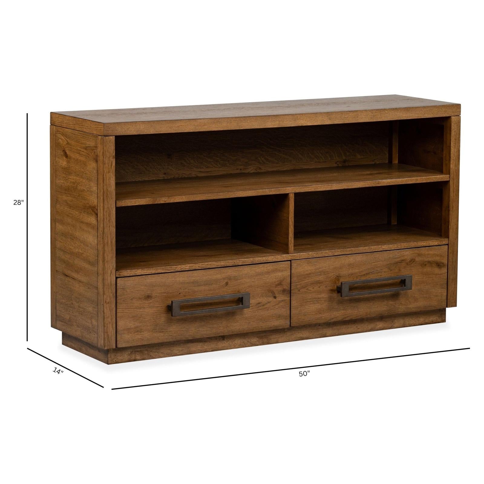 Magnussen Home Marcel Brown Console Sofa Table