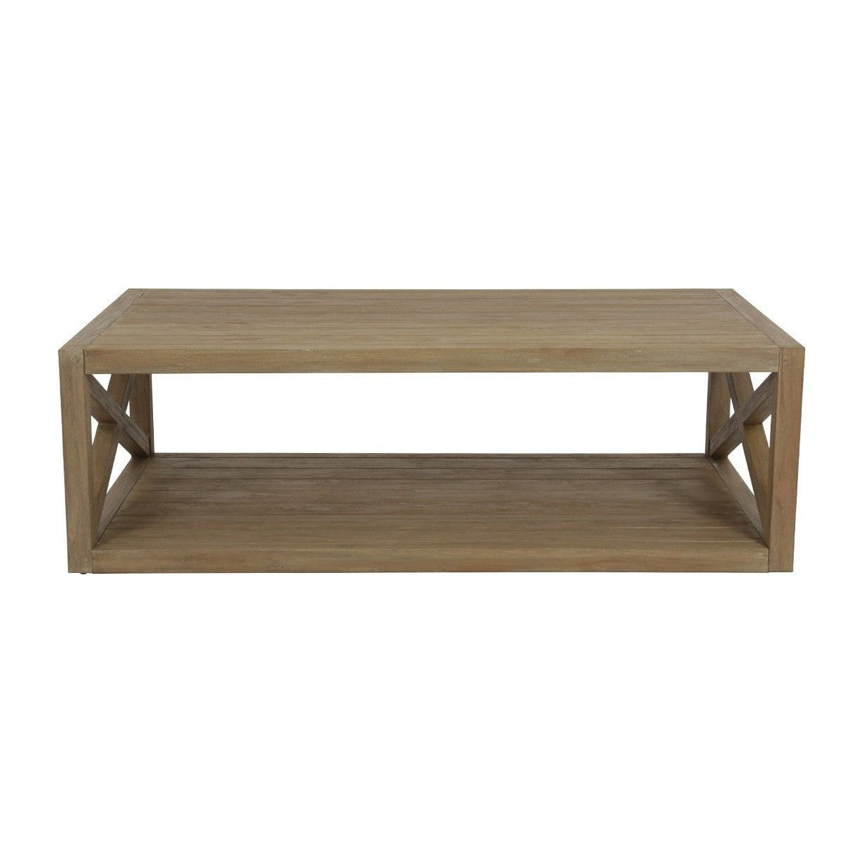 Sunset West Coastal Teak X Coffee Table
