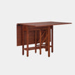 Global Views Liam Walnut Drop Leaf Table Clearance