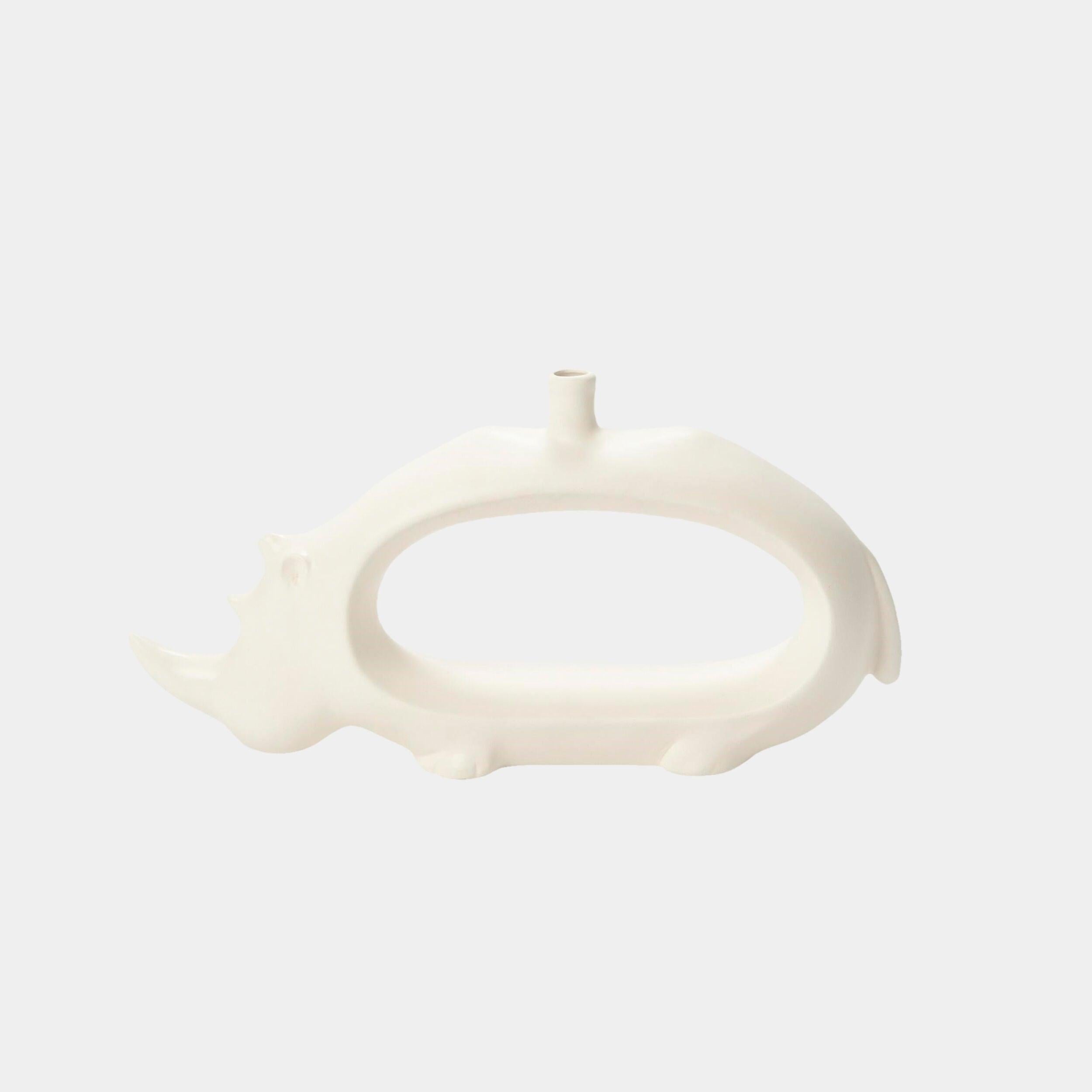 Global Views Rhino Vase
