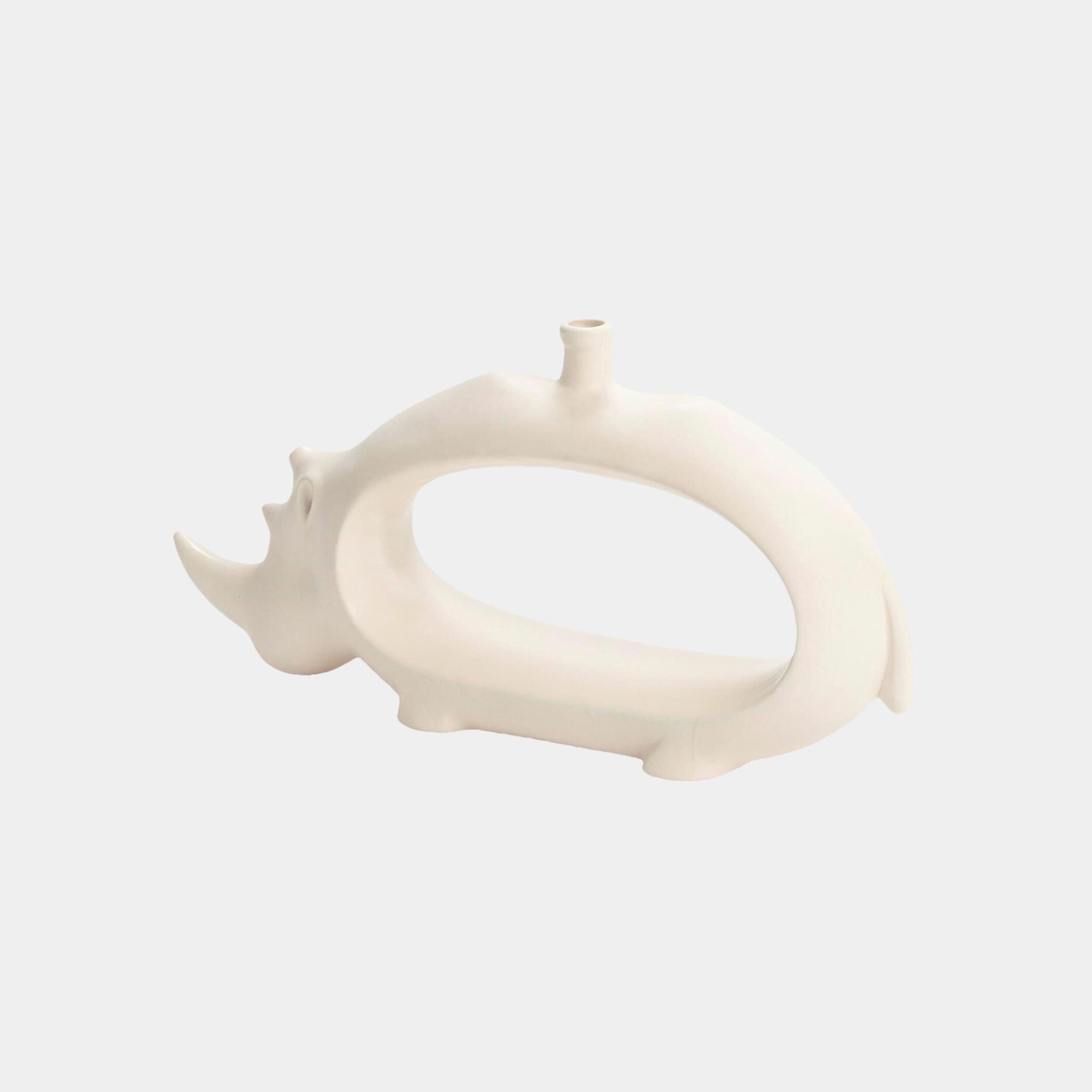 Global Views Rhino Vase