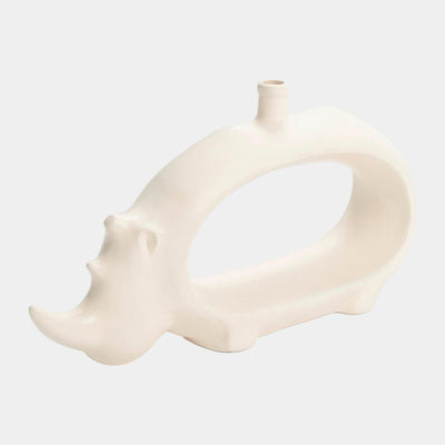 Global Views Rhino Vase