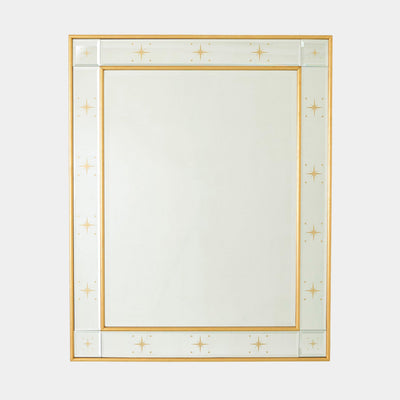 Global Views Gold Procyon Rectangular Mirror