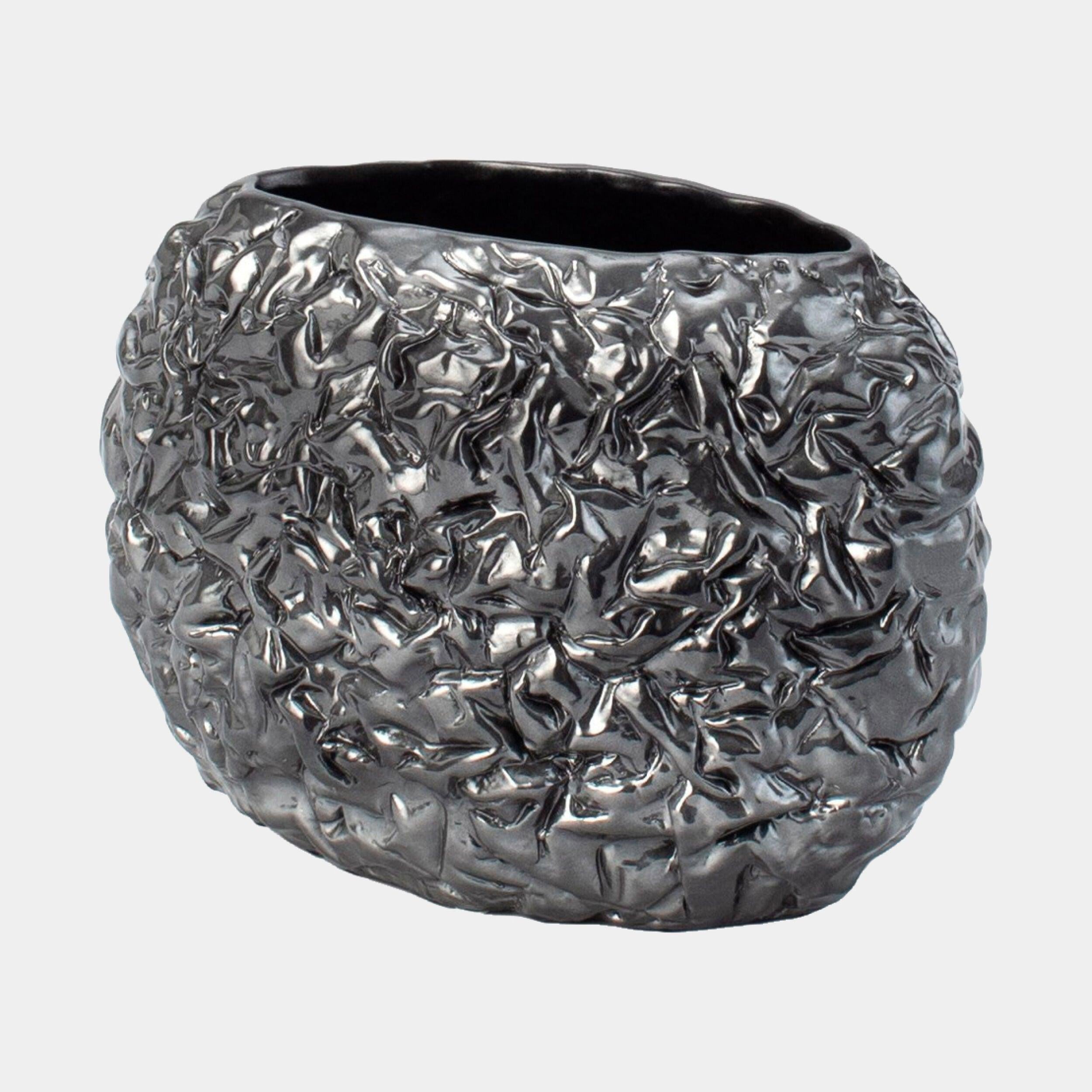 Global Views Sherrie Crinkled Paper Vase Clearance