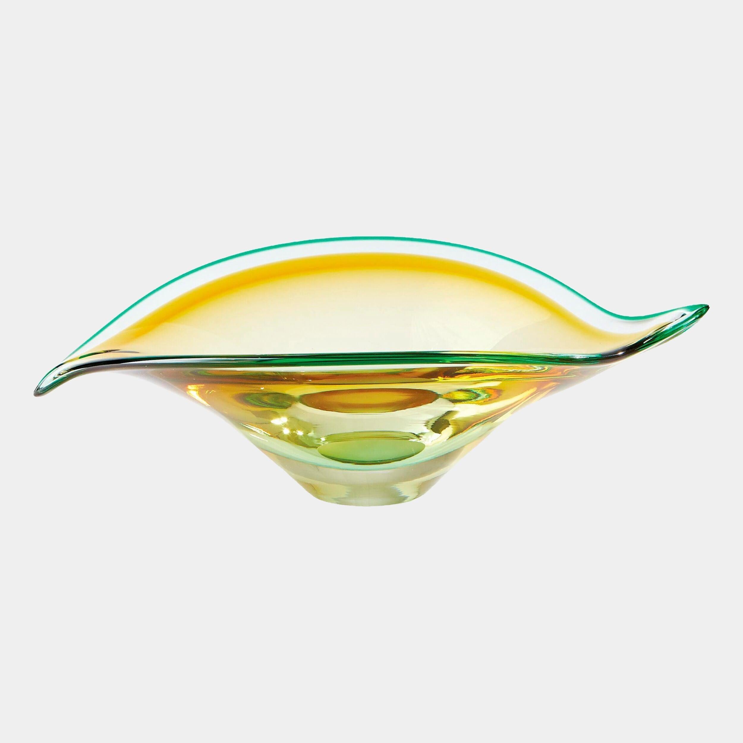 Global Views Bent Leaf Bowl