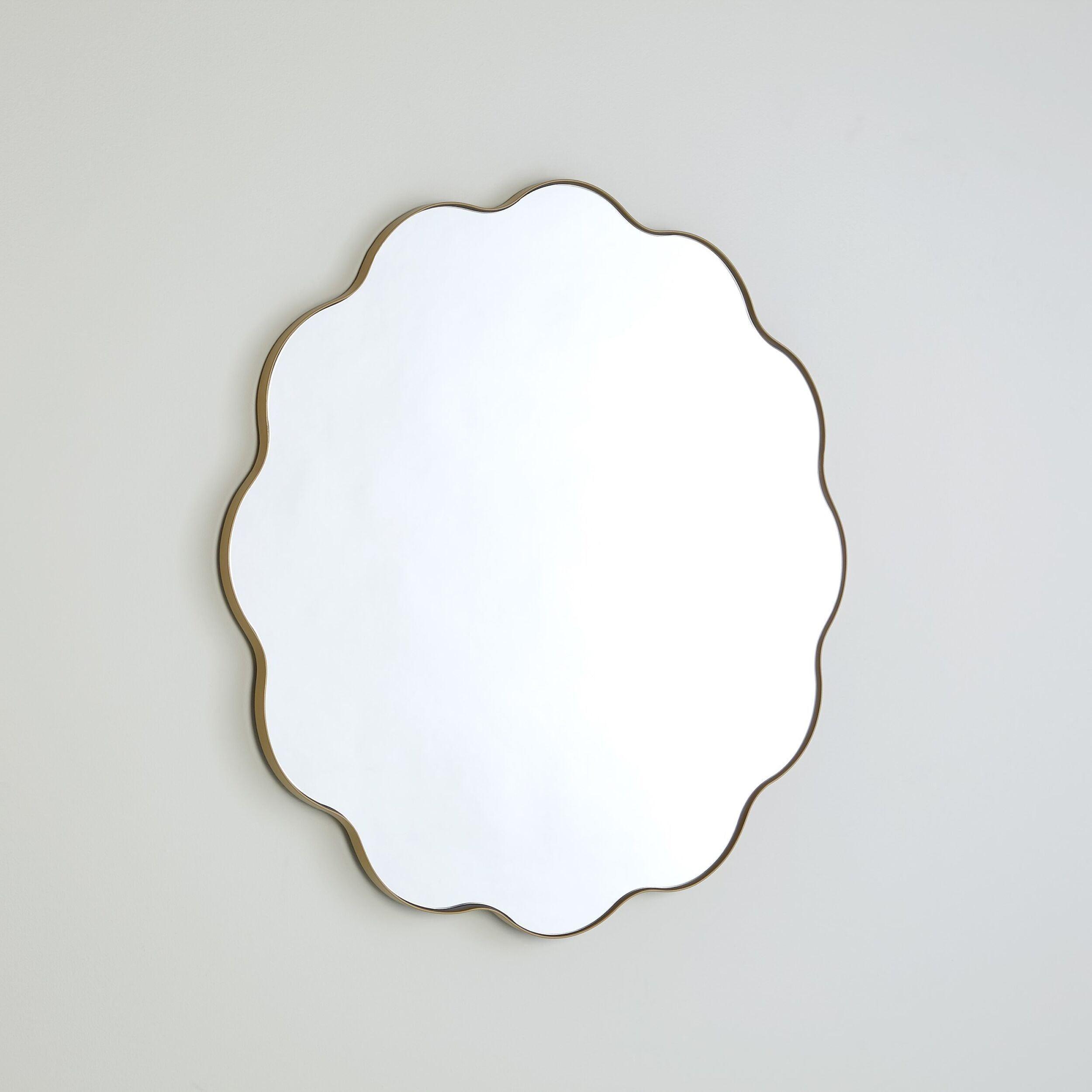 Global Views Scalloped Mirror