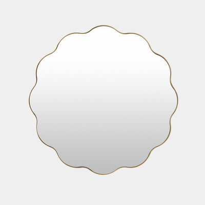 Global Views Scalloped Mirror