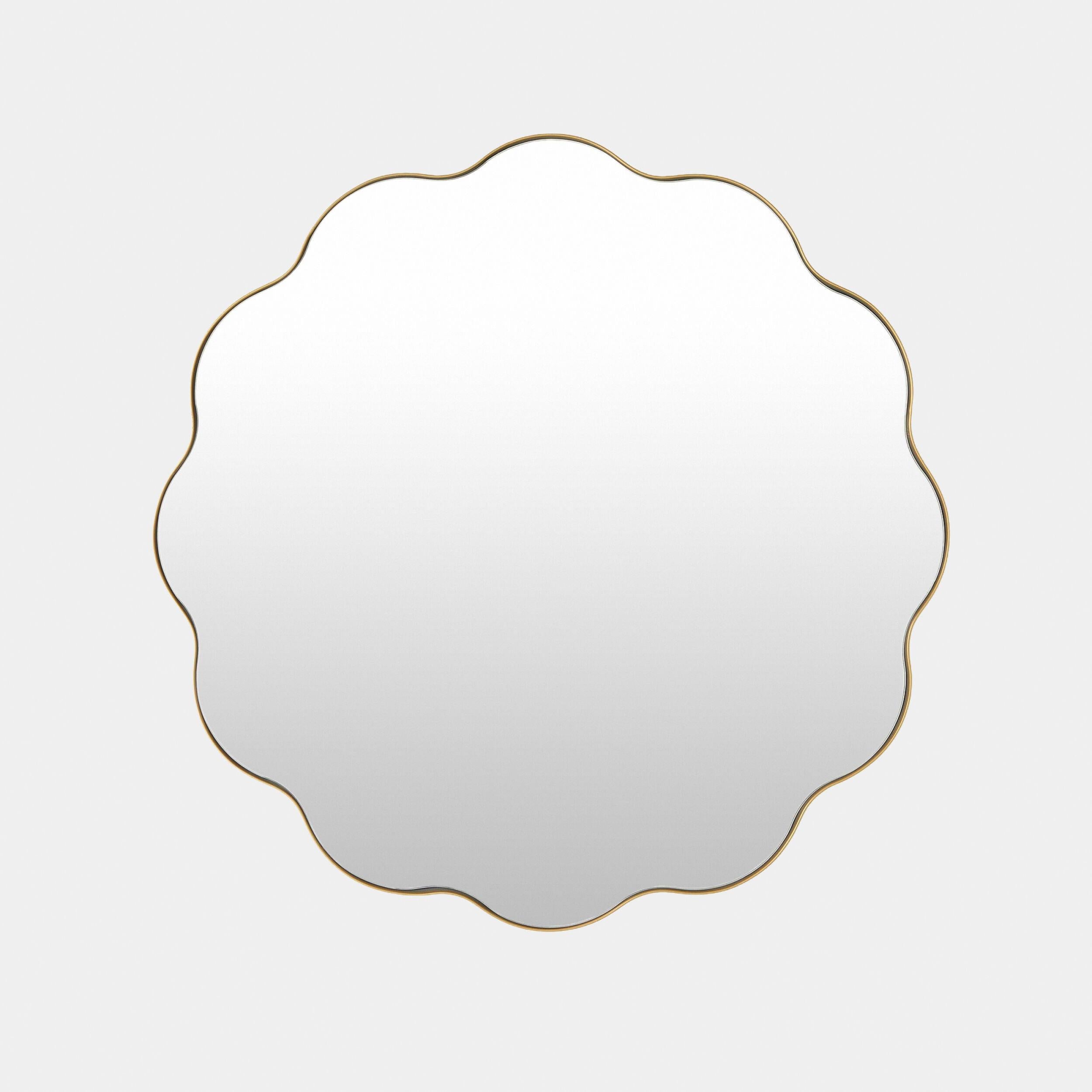 Global Views Scalloped Mirror
