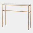 Global Views Shadrach Cut Iron Console Table Clearance
