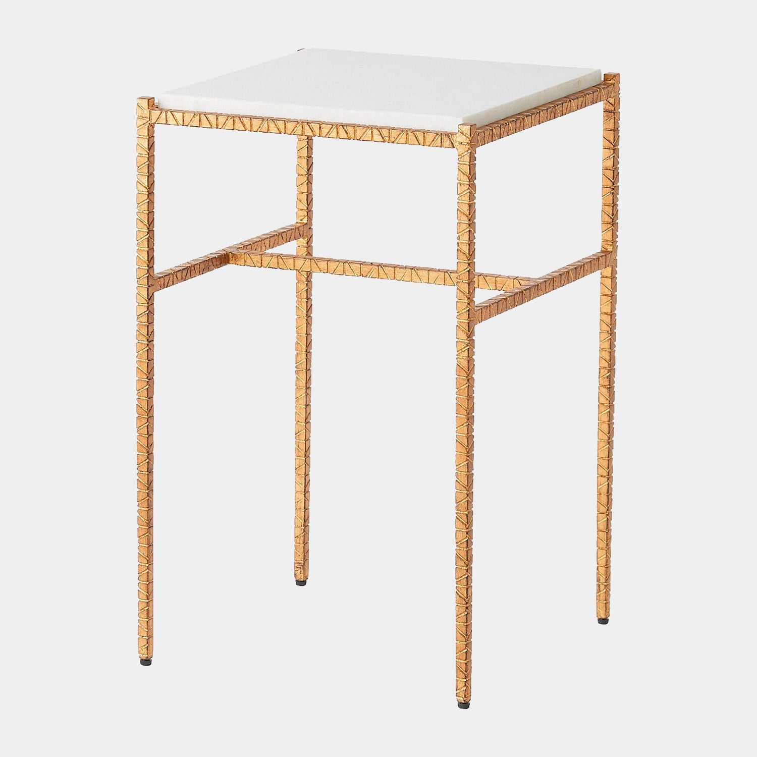 Global Views Shadrach Cut Iron Side Table Clearance
