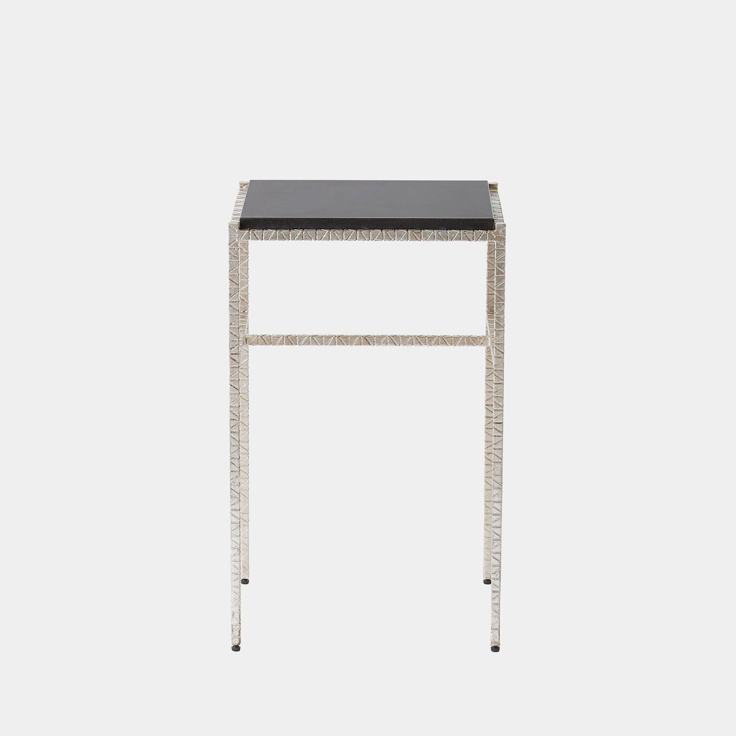 Global Views Shadrach Cut Iron Side Table Clearance