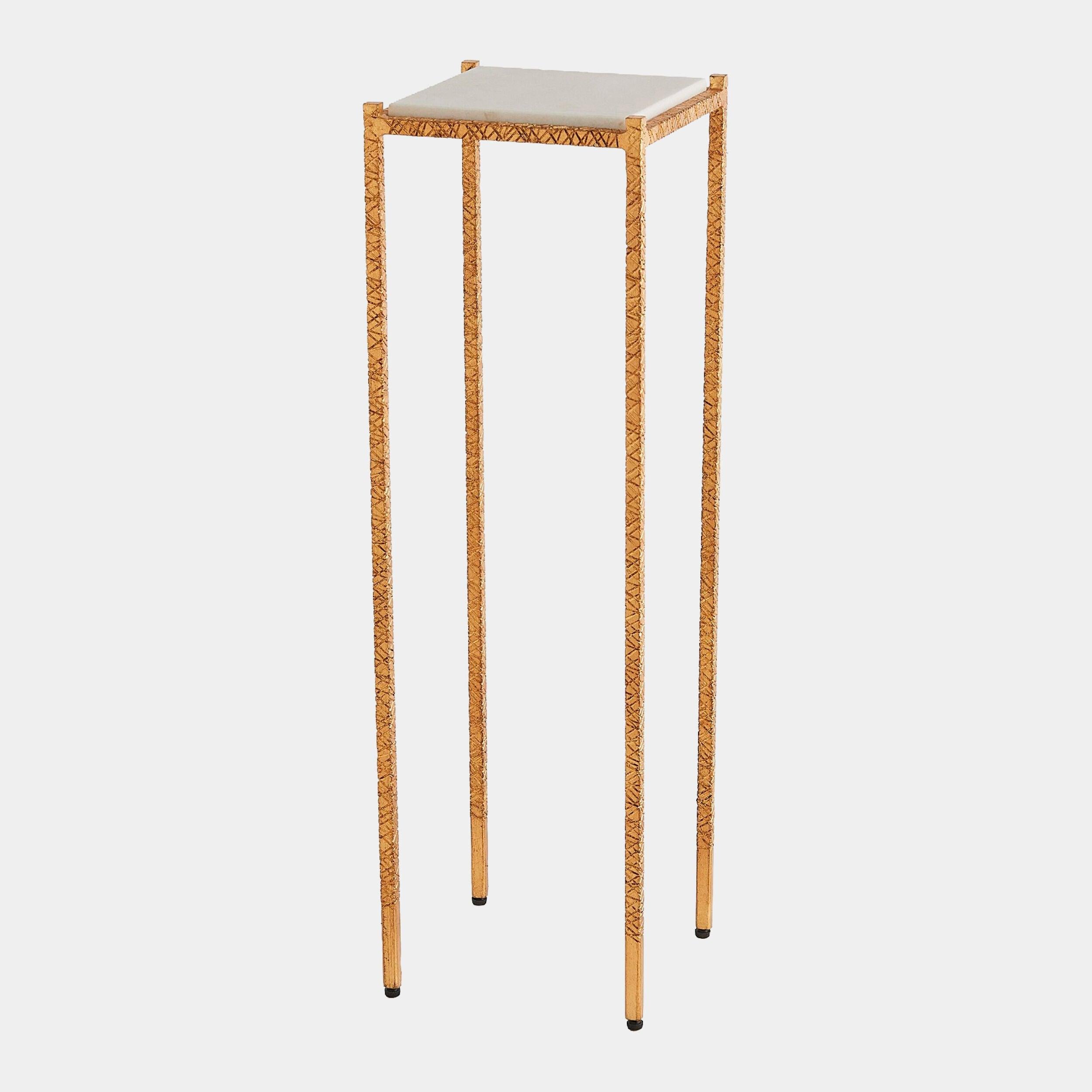 Global Views Shadrach Cut Iron Accent Table Clearance