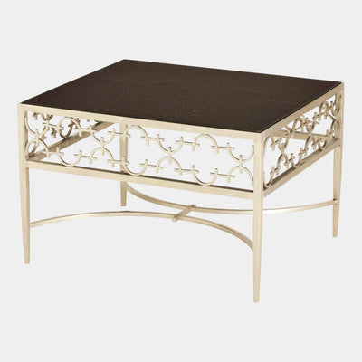 Global Views Nikos C Fret Cocktail Table