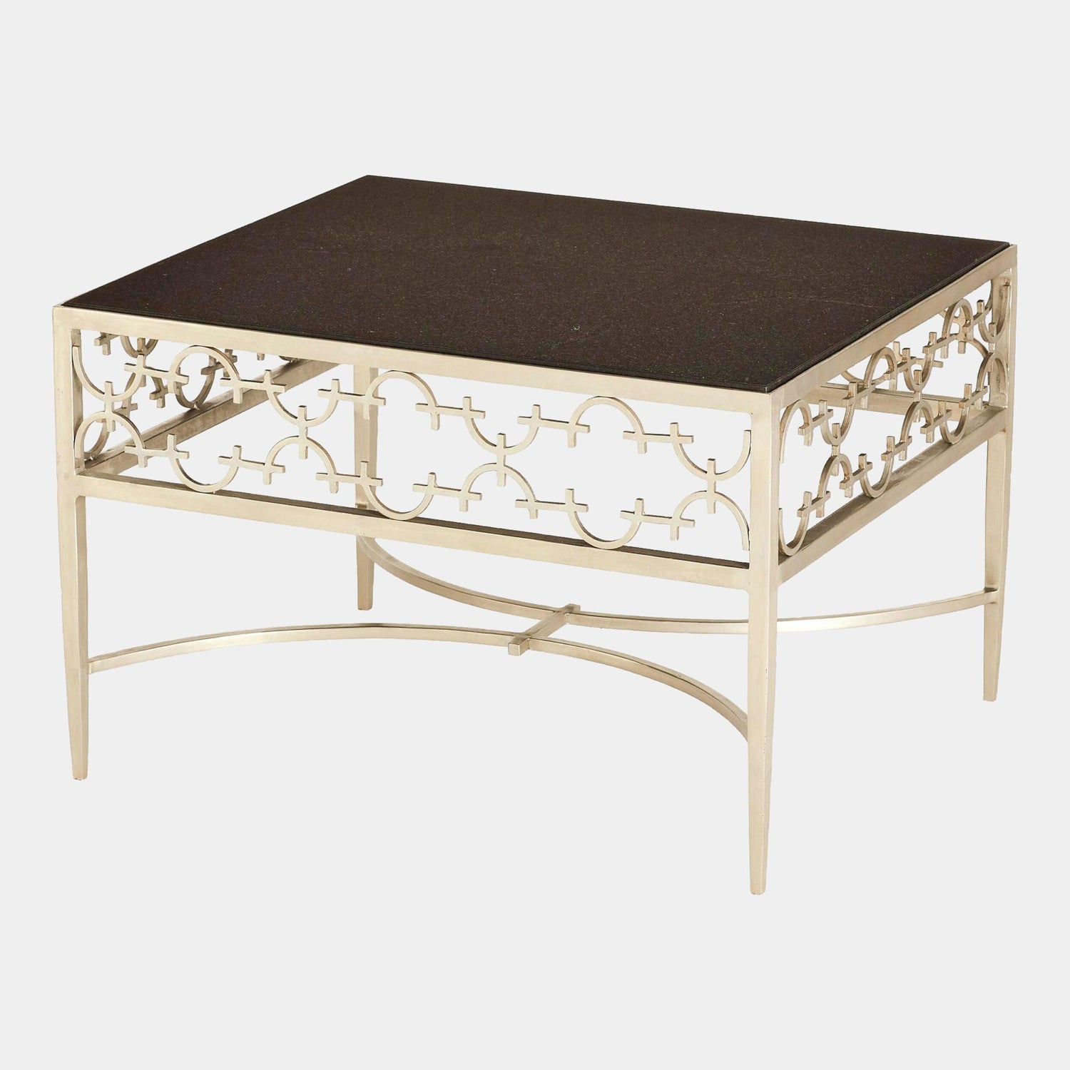Global Views Nikos C Fret Cocktail Table Clearance