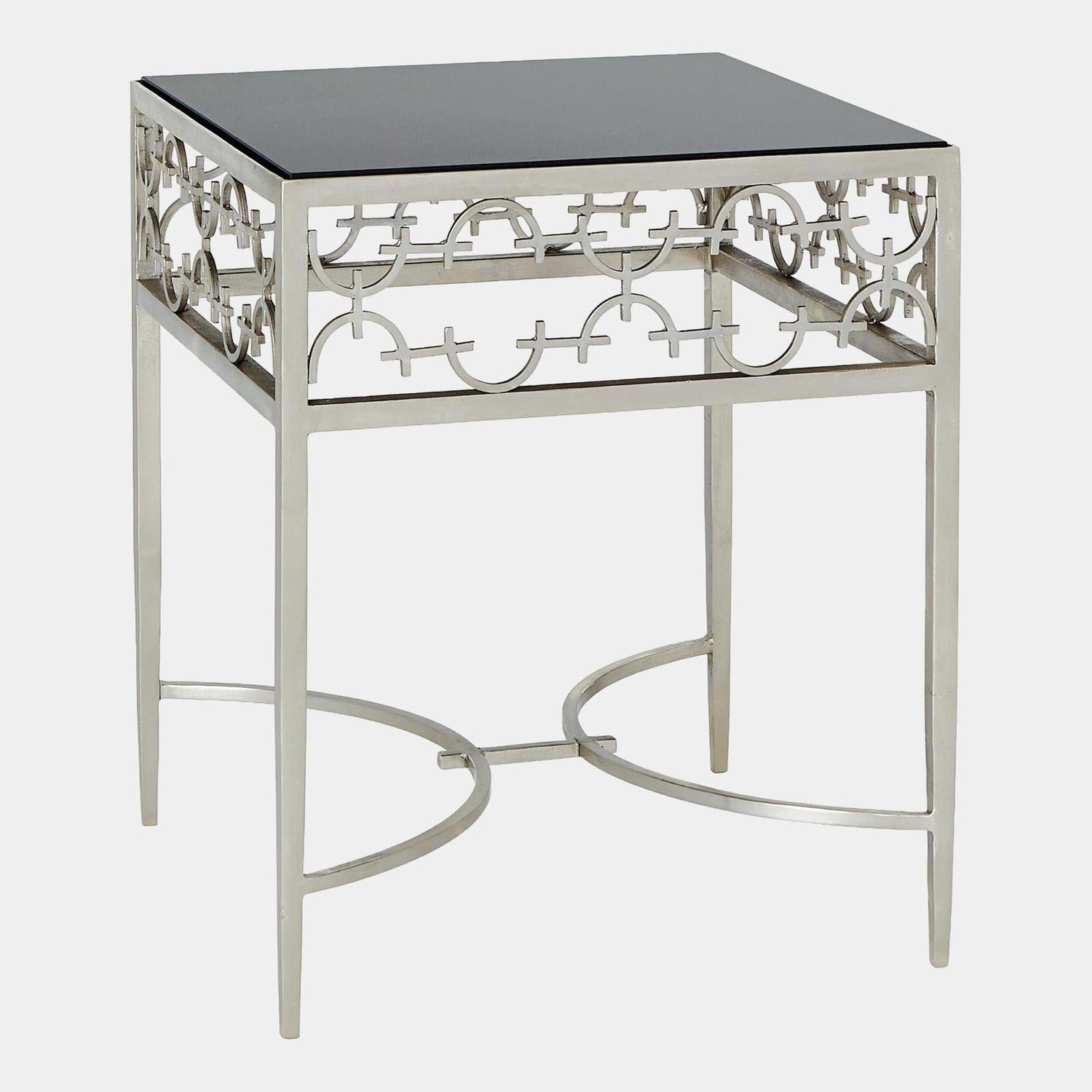 Global Views Nikos C Fret Side Table Clearance