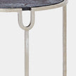 Global Views Demilune Side Table