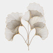 Global Views Ginkgo Natural Iron Leaf Wall Panel