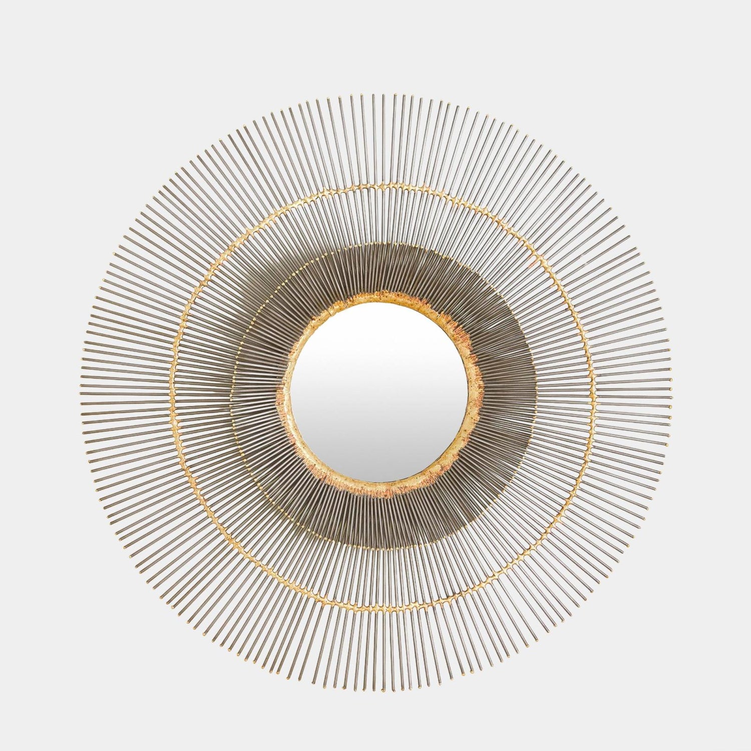 Global Views Onbe Natural Iron Wall Mirror