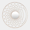 Global Views Silver Loop Mirror Clearance