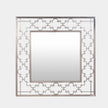 Global Views Nikos C Fret Silver Mirror Clearance
