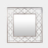 Global Views Nikos C Fret Silver Mirror Clearance