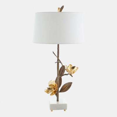 Global Views Magnolia Flower Table Lamp