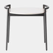 Global Views Retro Gunmetal and White Marble Round Side Table Clearance