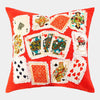 Global Views Carlo Playing Cards Pillow Clearance by Ashley Childers