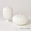 Global Views Cassian Flute Lidded Vessel by Ashley Childers