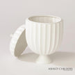 Global Views Cassian Flute Lidded Vessel by Ashley Childers