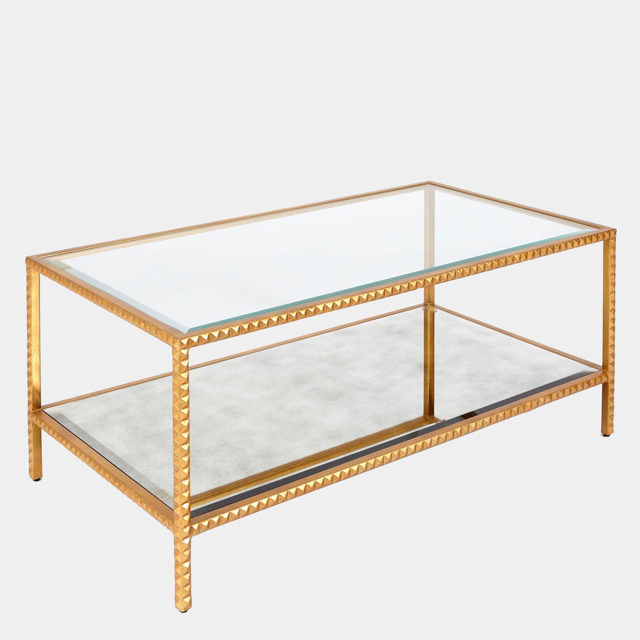 Global Views Stud Coffee Table