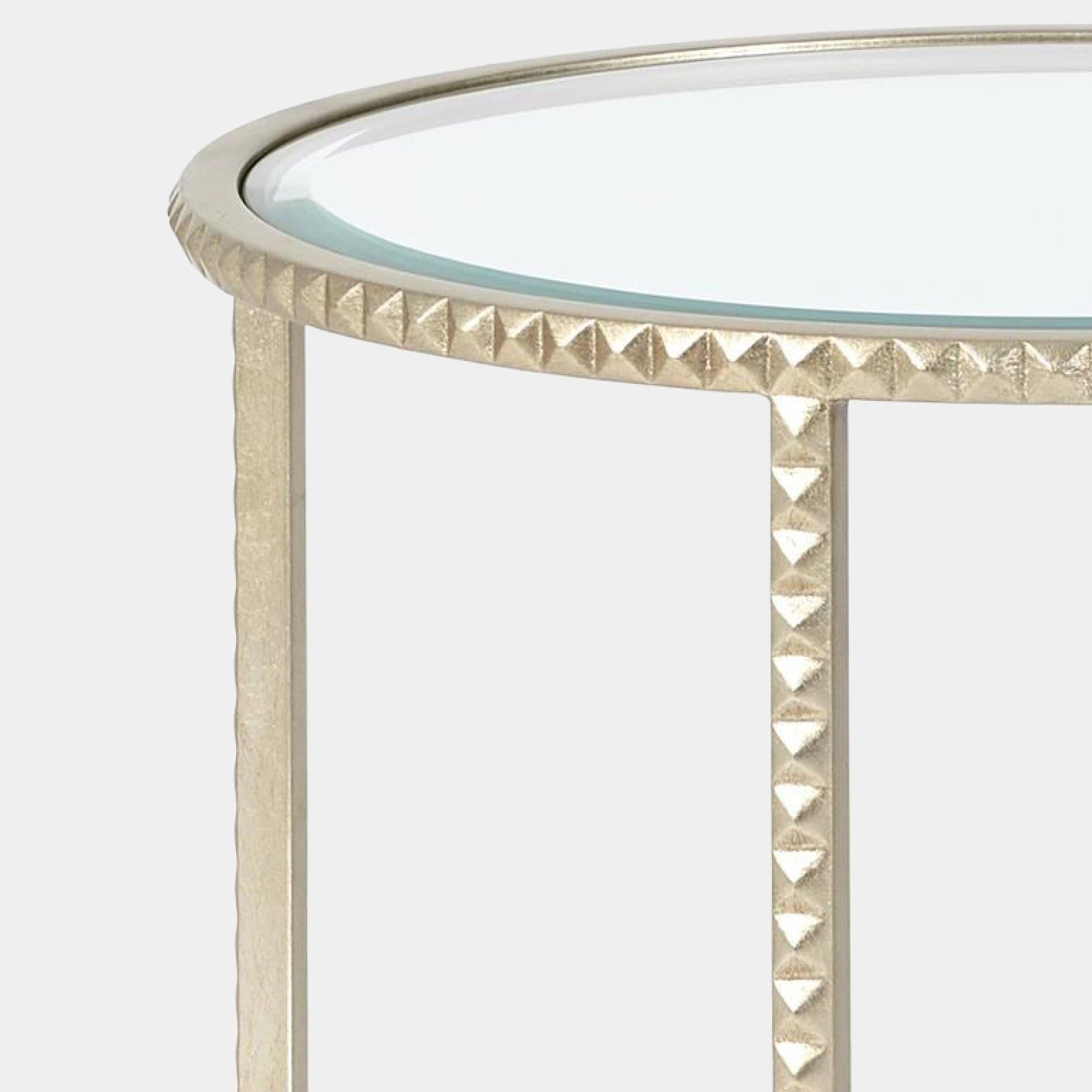 Global Views Stud End Table by Ashley Childers Clearance