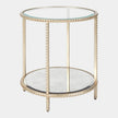 Global Views Stud End Table by Ashley Childers Clearance