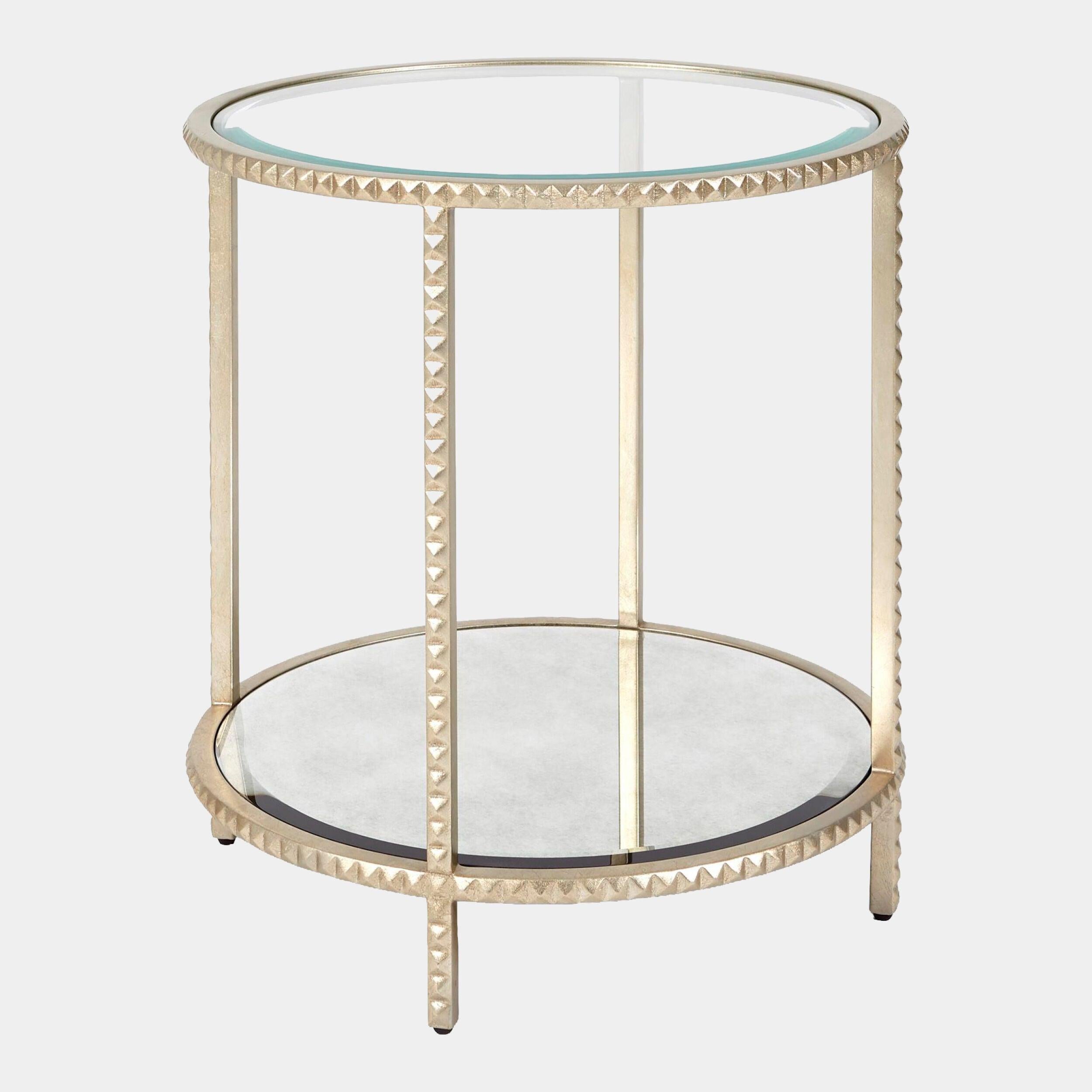 Global Views Stud End Table by Ashley Childers Clearance