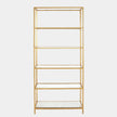 Global Views Gold Leaf Stud Etagere by Ashley Childers