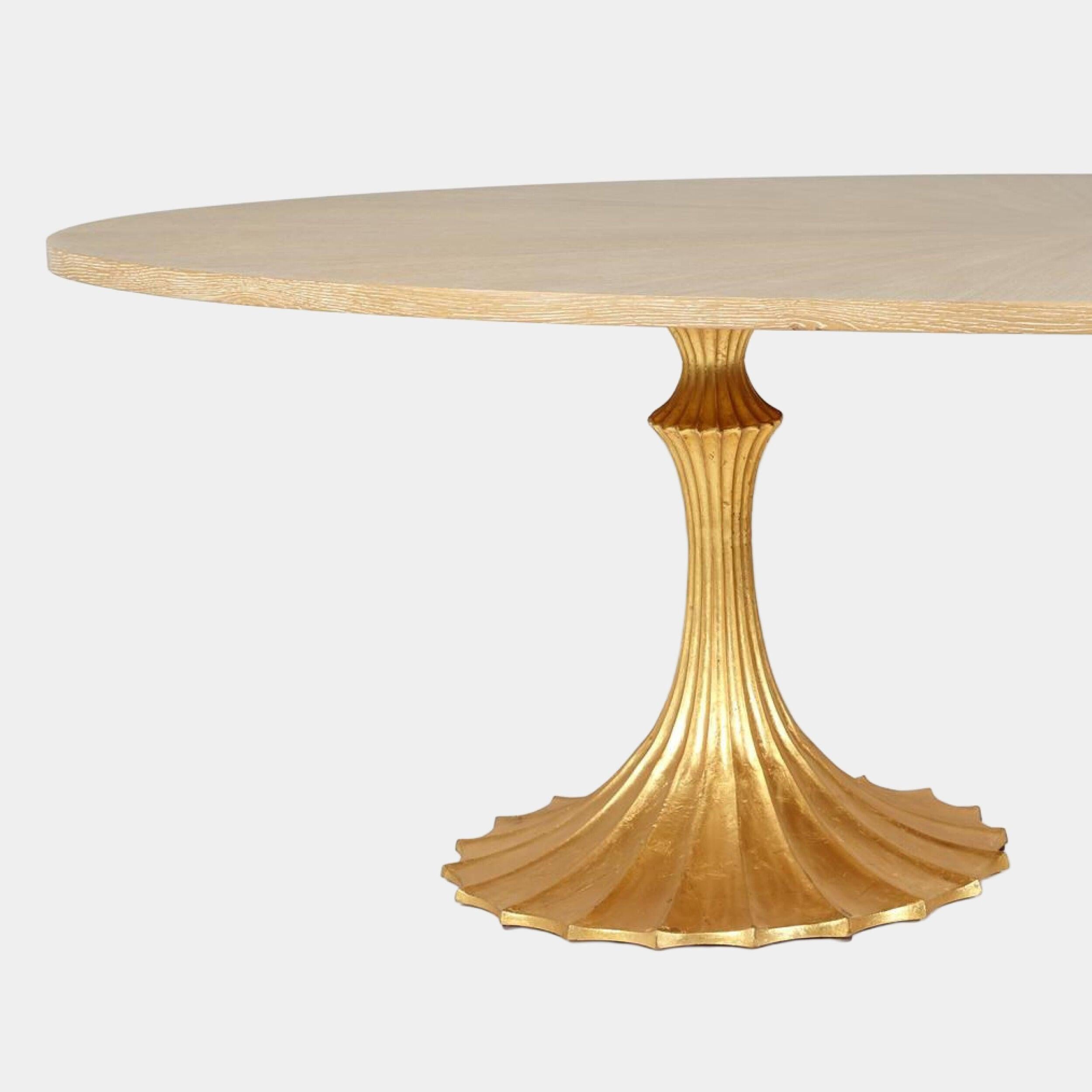 Global Views Landry Flute Table by Ashley Childers