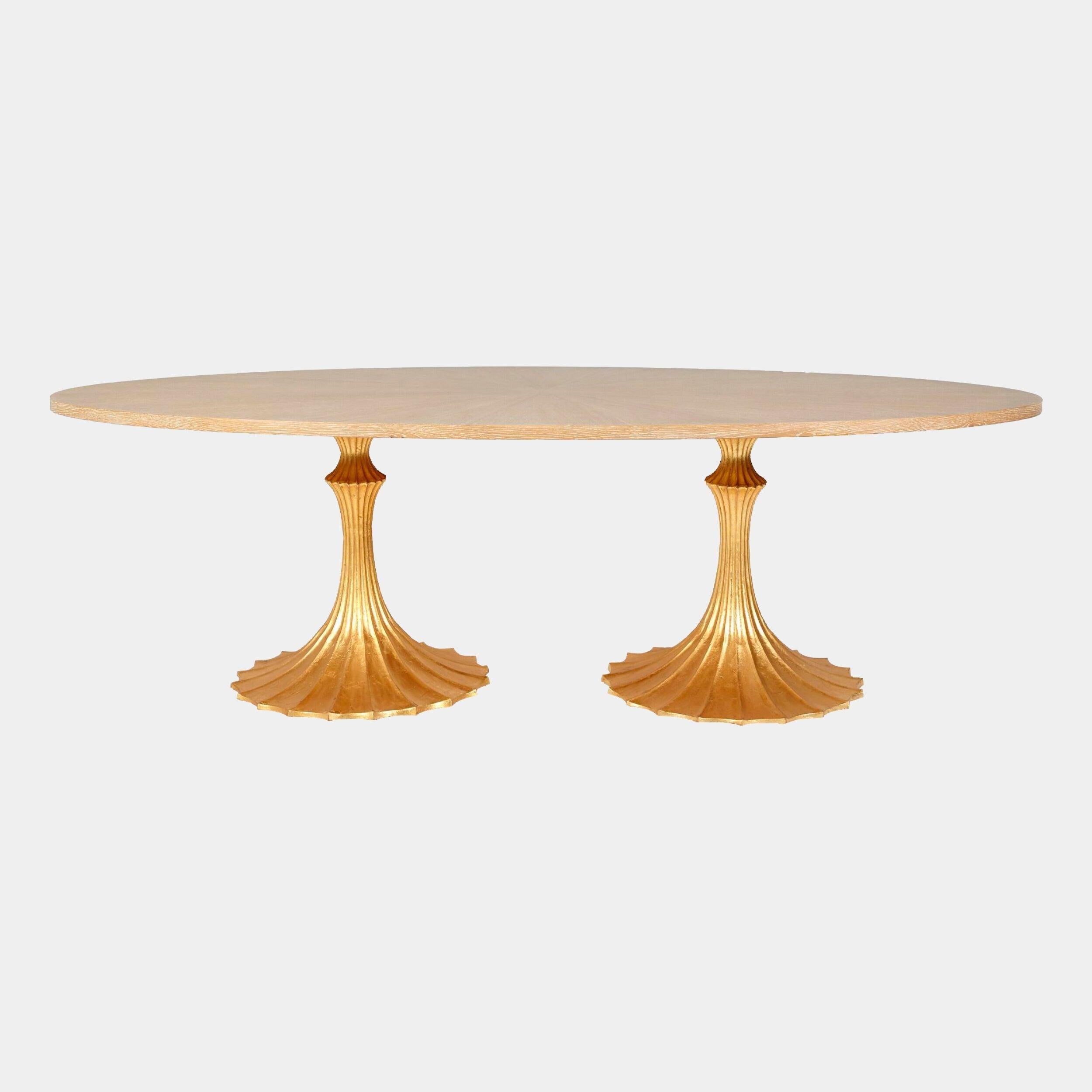 Global Views Landry Flute Table by Ashley Childers
