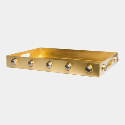 Global Views Pandora Pyrite Tray by Ashley Childers