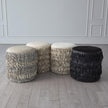 Global Views Thelma Fringe Ottoman by Ashley Childers