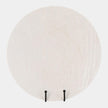 Global Views Rhytidome Matte White Texture Charger Clearance