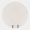 Global Views Rhytidome Matte White Texture Charger Clearance