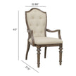 Pulaski Furniture Saddle Creek Timber Brown Upholstered Arm Chair Two Pack