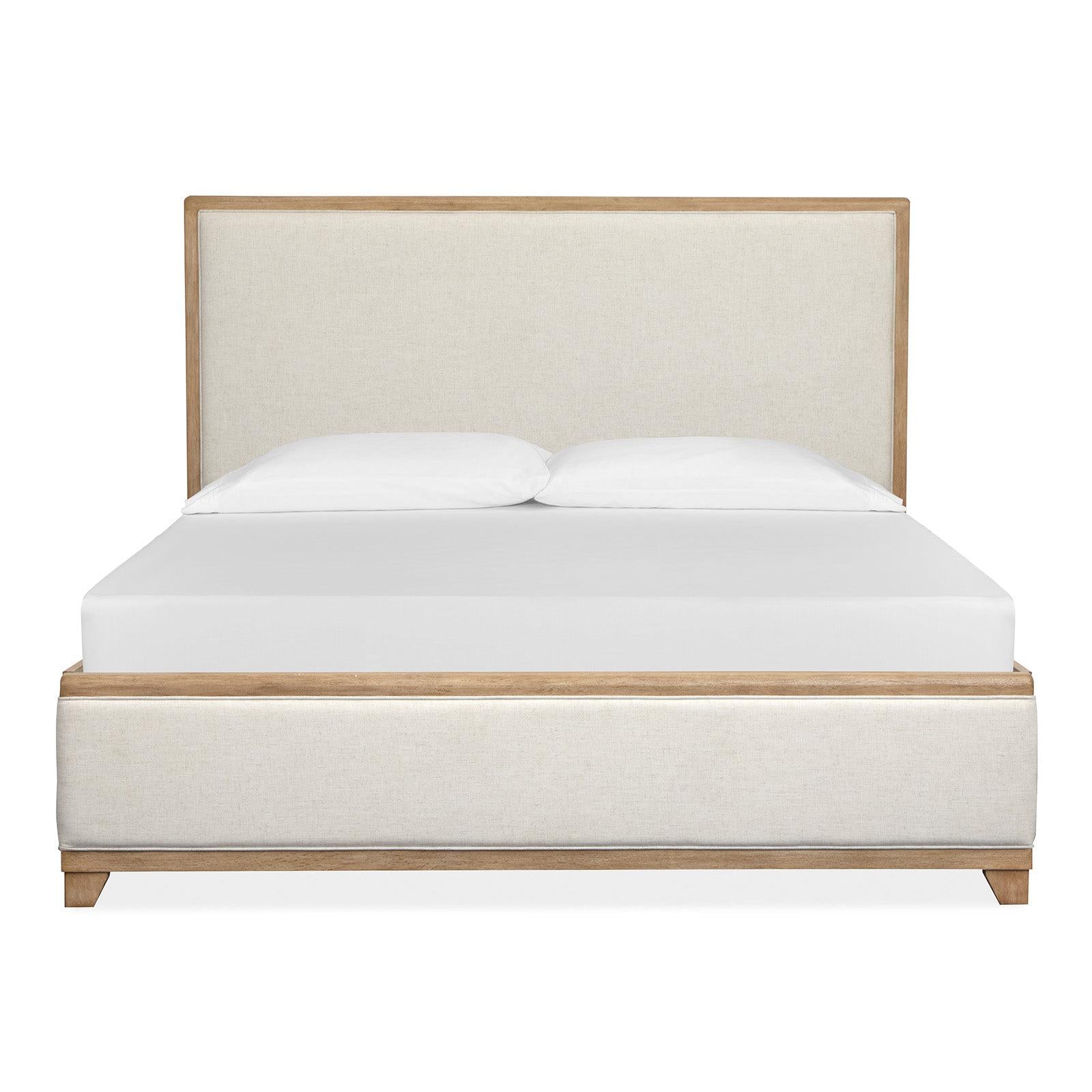 Magnussen Home Coventry Honey Wheat Upholstered Panel Bed
