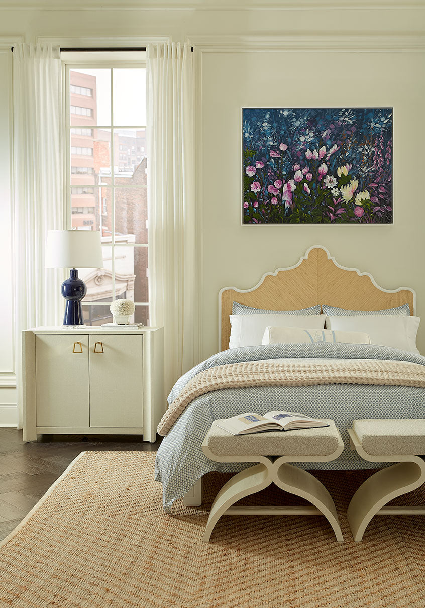 Villa & House Wildflower Framed Canvas