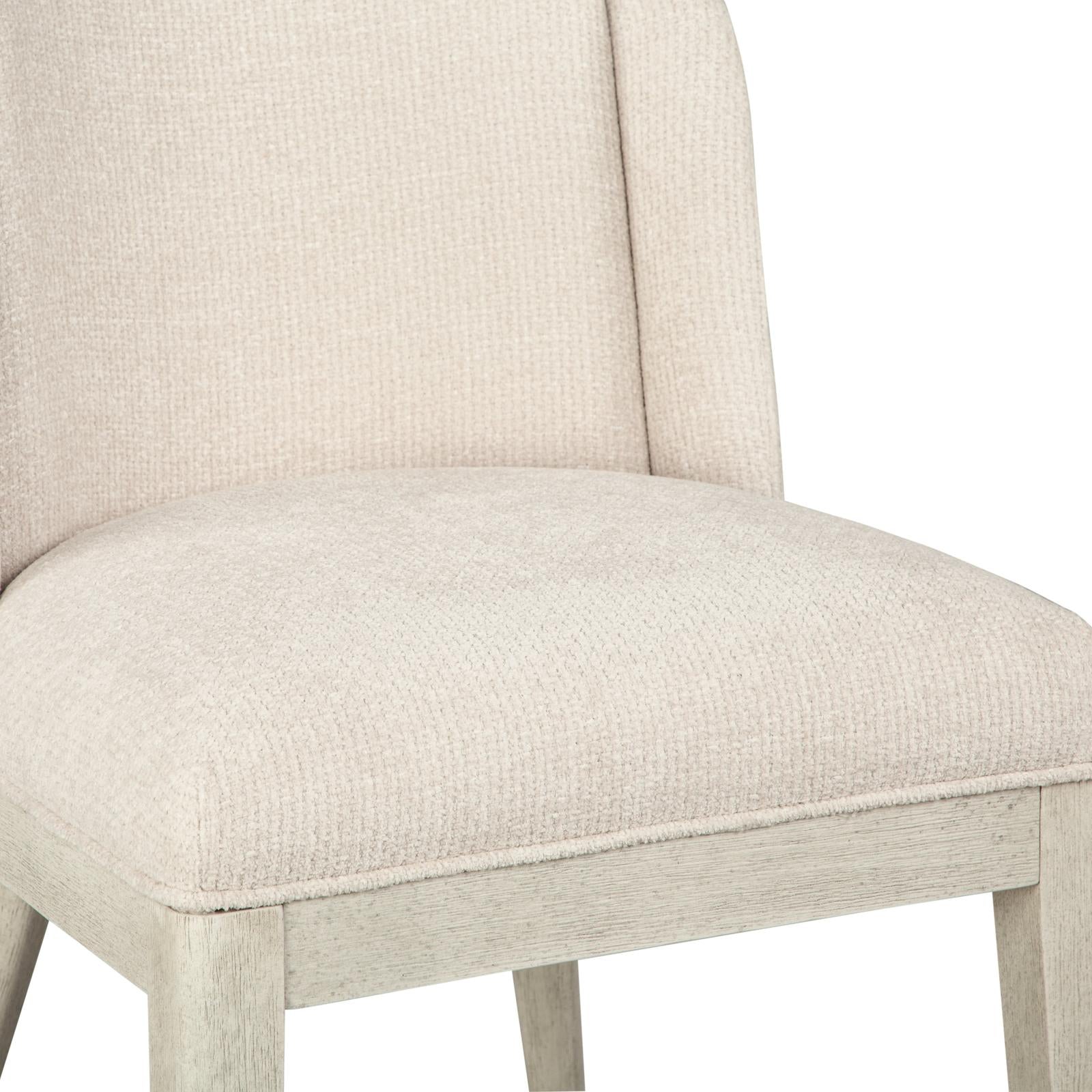 Magnussen Home Lorelei Misty Cloud Upholstered Host Chair Set of 2