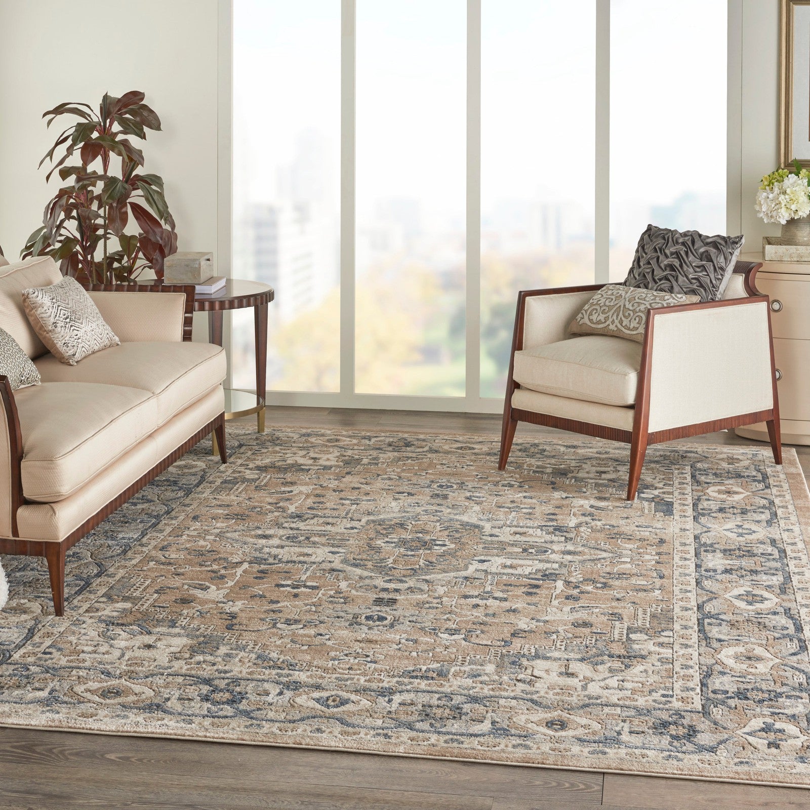Nourison Quarry QUA05 Farmhouse Indoor Rug