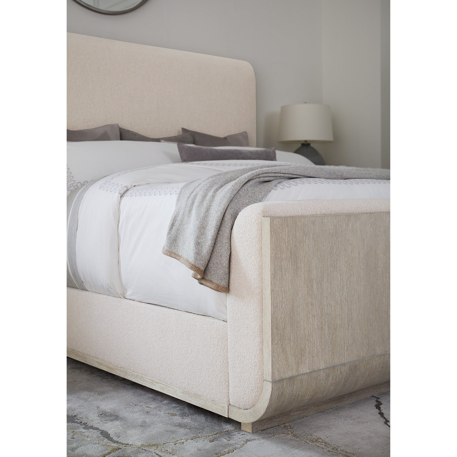 Hooker Furniture Modern Mood Upholstered Panel Bed
