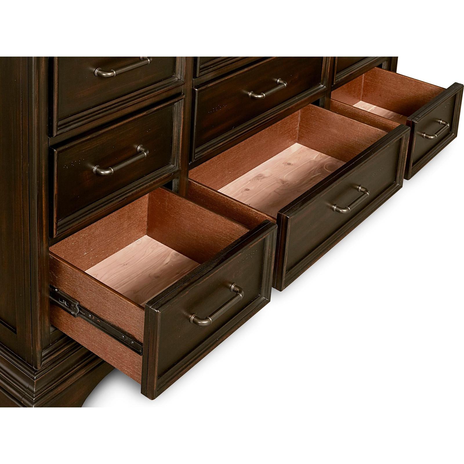 Pulaski Furniture Caldwell Smoked Molasses 11 Drawer Dresser