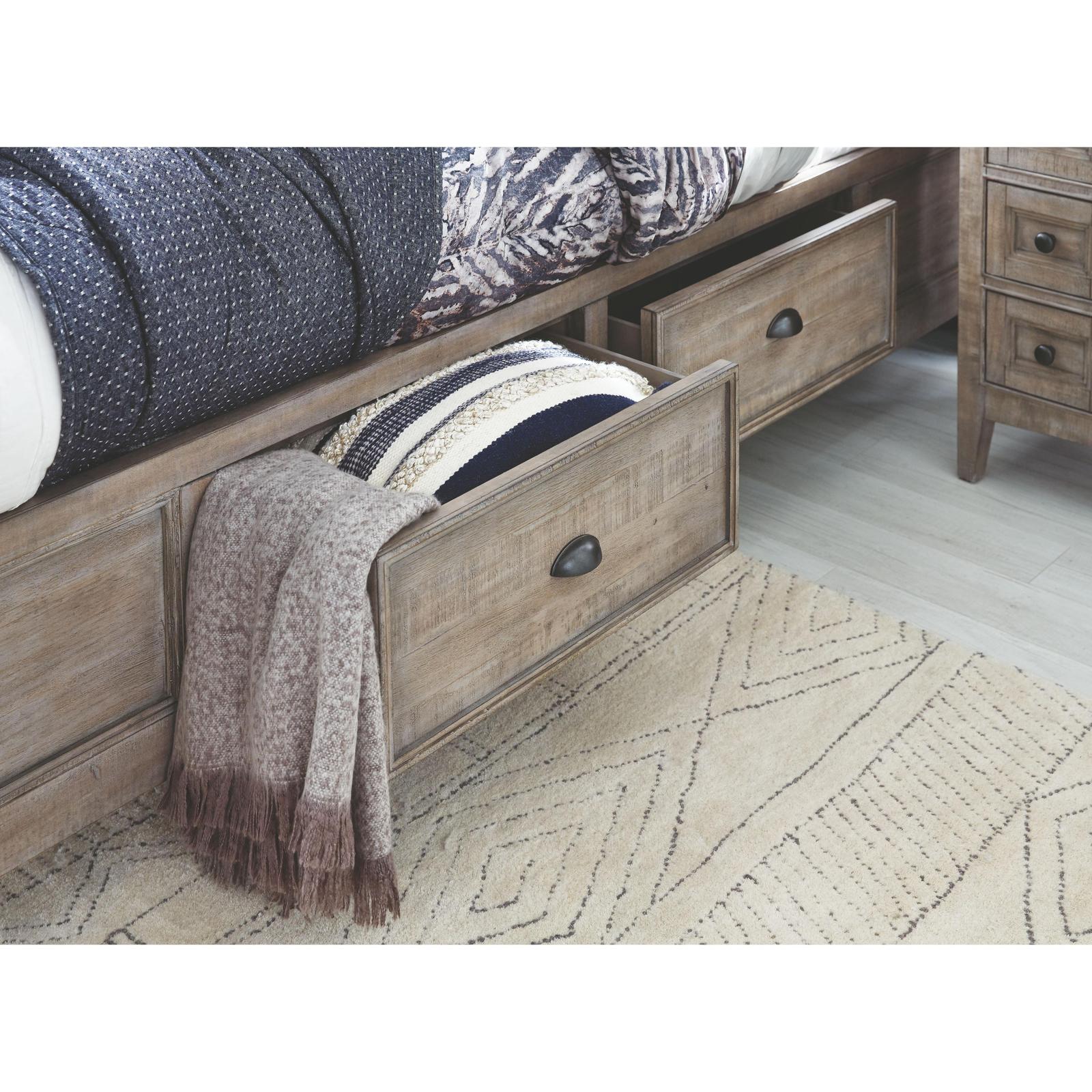 Magnussen Home Paxton Place Dovetail Grey Panel Bed